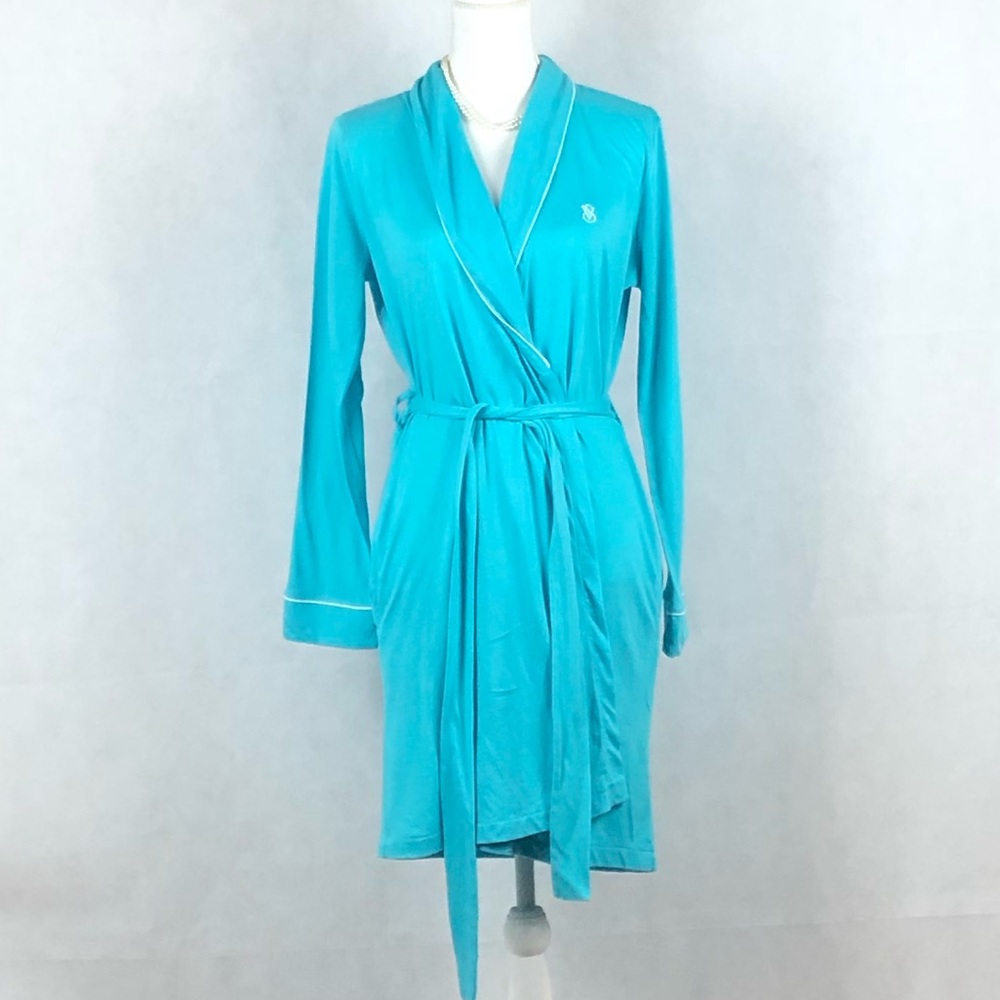 Victoria Secrets Teal Green Housecoat/Robe